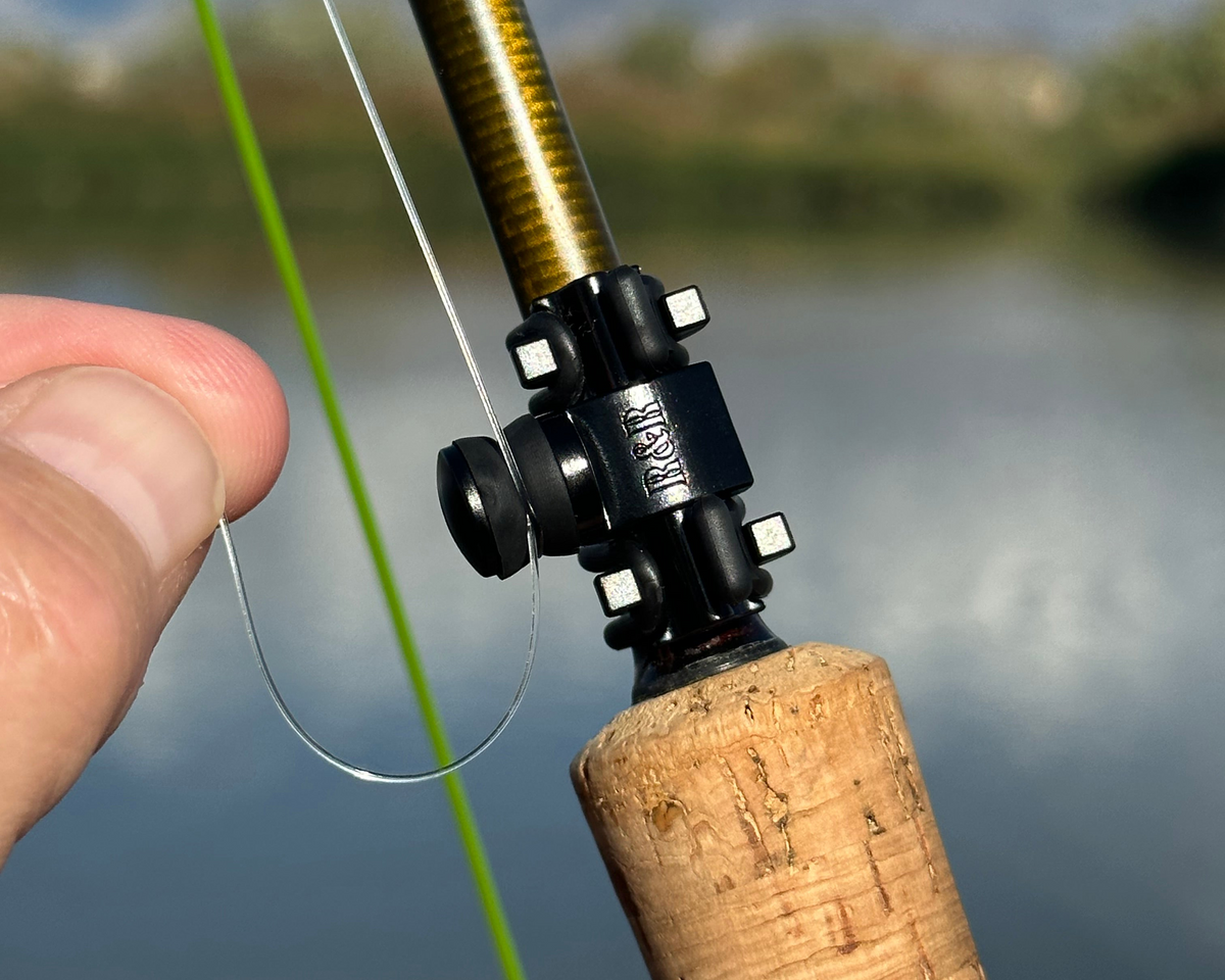 How to Attach Hold My Line to a Fishing Rod