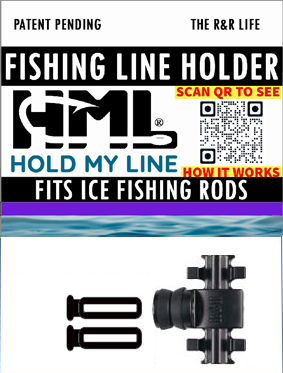 1 Pack Fits Ice Fishing Rod