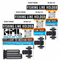 3 Pack Fits Light To Medium Rod