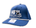 Royal Blue - Richardson 5 Panel classic rope panel 258 - Fly Fishing Logo